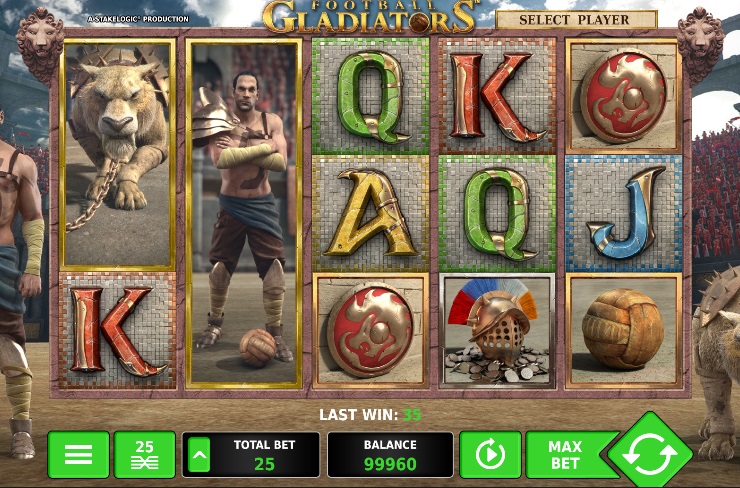 Игровой автомат Football Gladiators