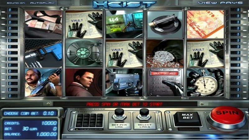 Игровой автомат Heist от BetSoft