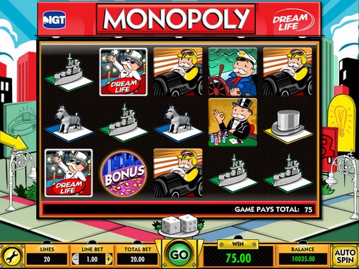 Игровой автомат Monopoly 3