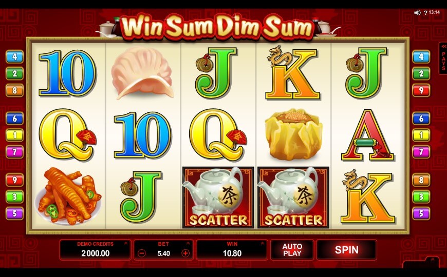 Игровой автомат Win Sum Dim Sum2