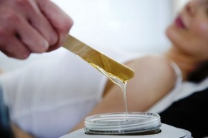 Hot wax treatment