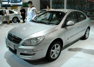 Китайские автомобили Chery