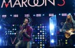 NEW YORK, NY - DECEMBER 12:  Adam Levine (L) and James Valentine of Maroon 5 perform onstage during iHeartRadio Jingle Ball 2014, hosted by Z100 New York and presented by Goldfish Puffs at Madison Square Garden on December 12, 2014 in New York City.  (Photo by Kevin Kane/Getty Images for iHeartMedia)