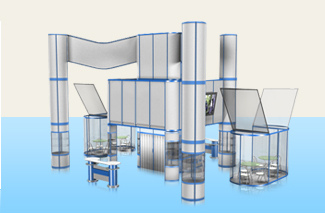 Мобильные стенды для выставок из Китая