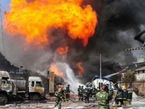 На юге Китае в жилом доме произошел взрыв