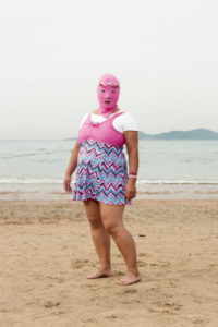 Новый модный тренд в Китае – купальники для лица3