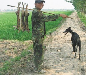 Охота в Китае