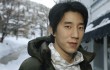 Jaycee Chan, 26, star of the film "The Drummer" by Hong Kong director Kenneth Bi, poses at the 2008 Sundance Film Festival