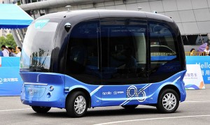 В Китае начинают массовое производство беспилотных автобусов