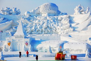 В Китае проходит фестиваль снега и льда