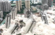 В Китае уничтожили 15 небоскребов одновременно