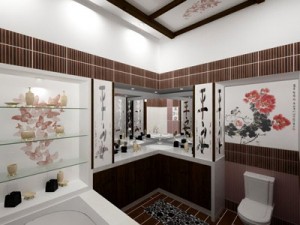 Ванная в китайском стиле