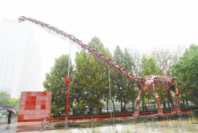 В Китай вернулись останки  динозавра «детеныш Луи»