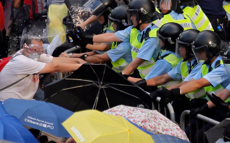 Ситуация в Гонконге накаляется