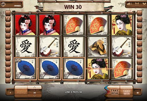 игровой автомат Geisha Endorphina