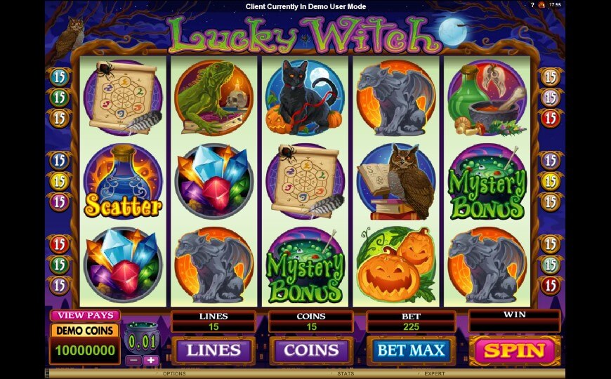 игровой автомат Lucky Witch