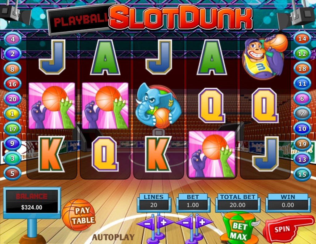 игровой автомат Slot Dunk