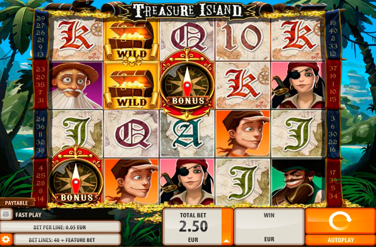 игровой автомат Treasure Island