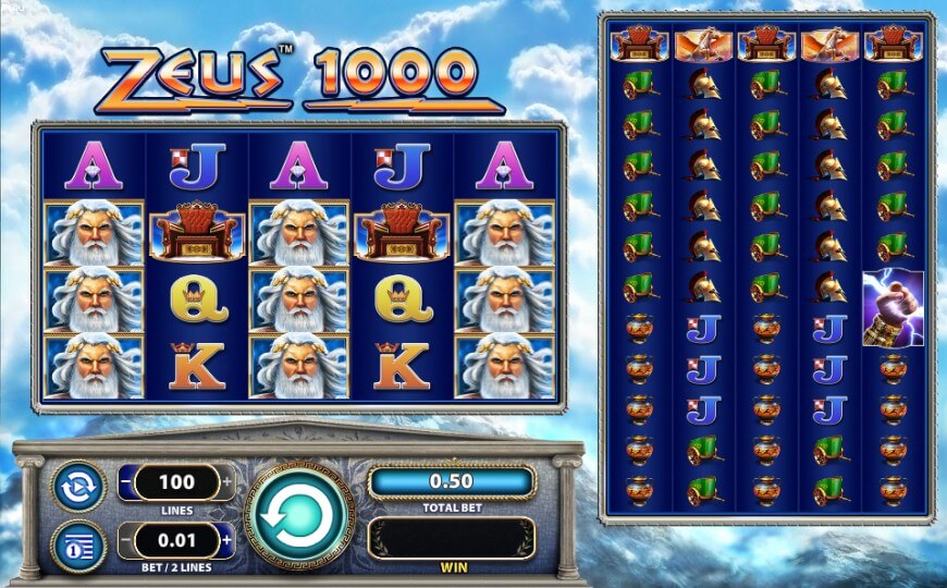 игровой автомат Zeus 1000