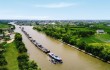 Аномальная жара вызвала остановку судоходства на Великом канале