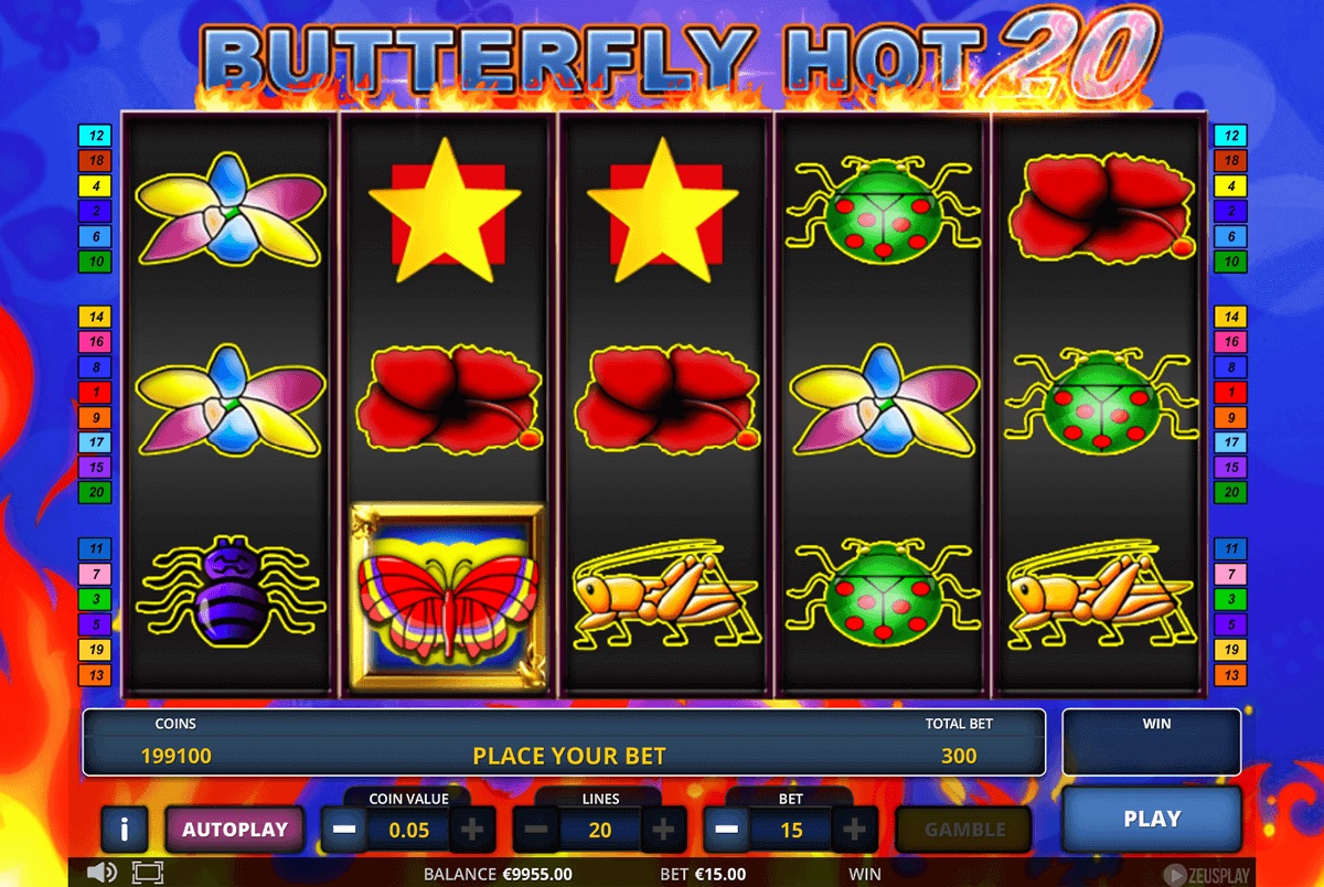 слот Butterfly Hot 20