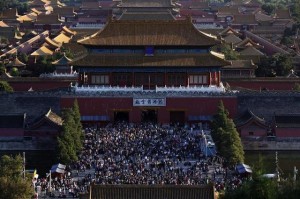 В Китае подходит к концу Золотая неделя