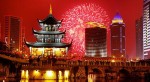 В эти дни все китайцы празднуют в кругу семьи Новый год